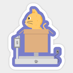 Box Machine Sticker